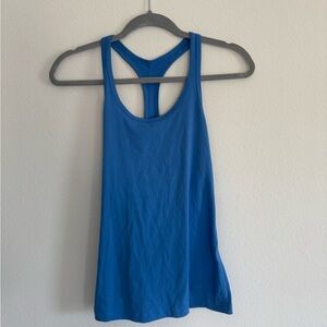 Nike Blue Racerback Performance Tank
